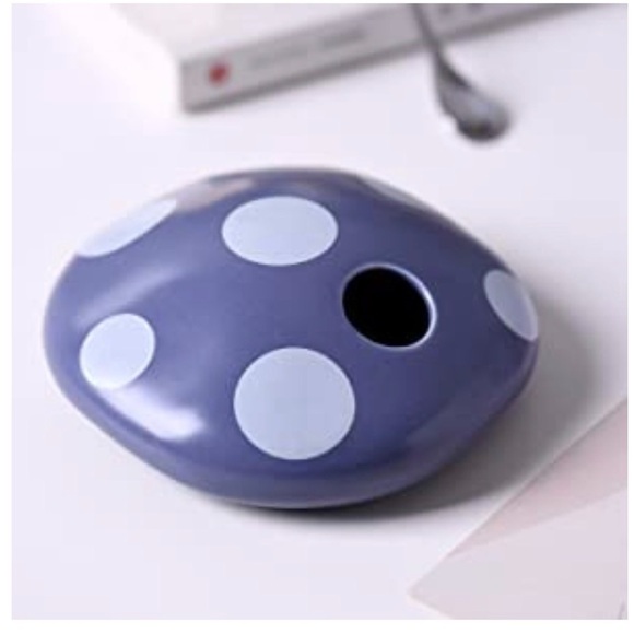 Purple Mushroom House Mug with Lid and Spoon, NIB 🍄 🥄 - Picture 3 of 7